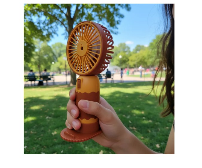🌬️ Mini Ventilador Portátil Capi Color Café 🐻 - Image 7