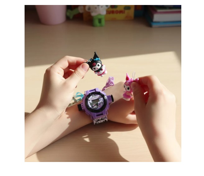 ✨ Reloj Infantil Digital con Proyector + Llaveros Decorativos ⏰ - Image 4
