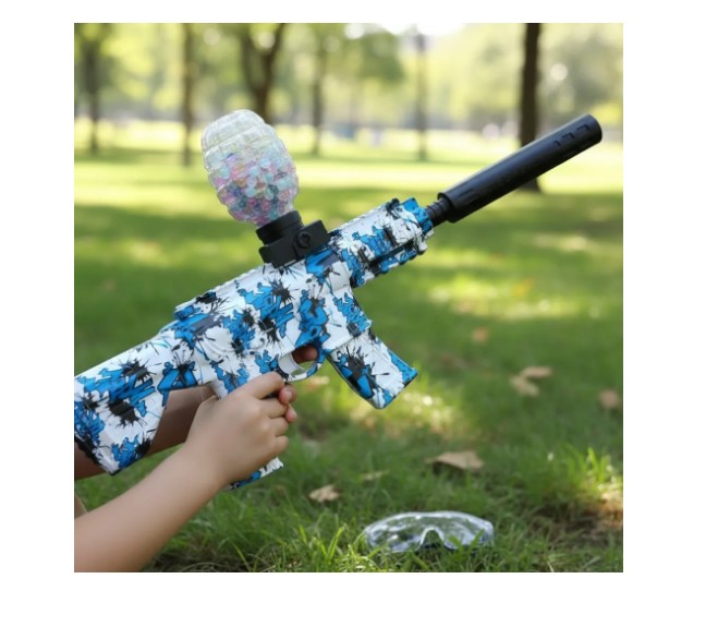 🔫💦 Lanzador Hidrogel Recargable Grafiti M416 ⚡🎯 - Image 4
