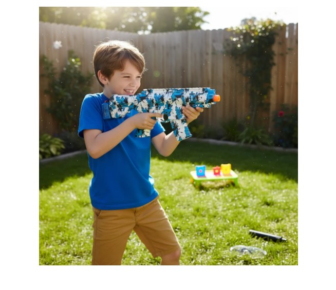 🔫💦 Lanzador Hidrogel Recargable Grafiti M416 ⚡🎯 - Image 5
