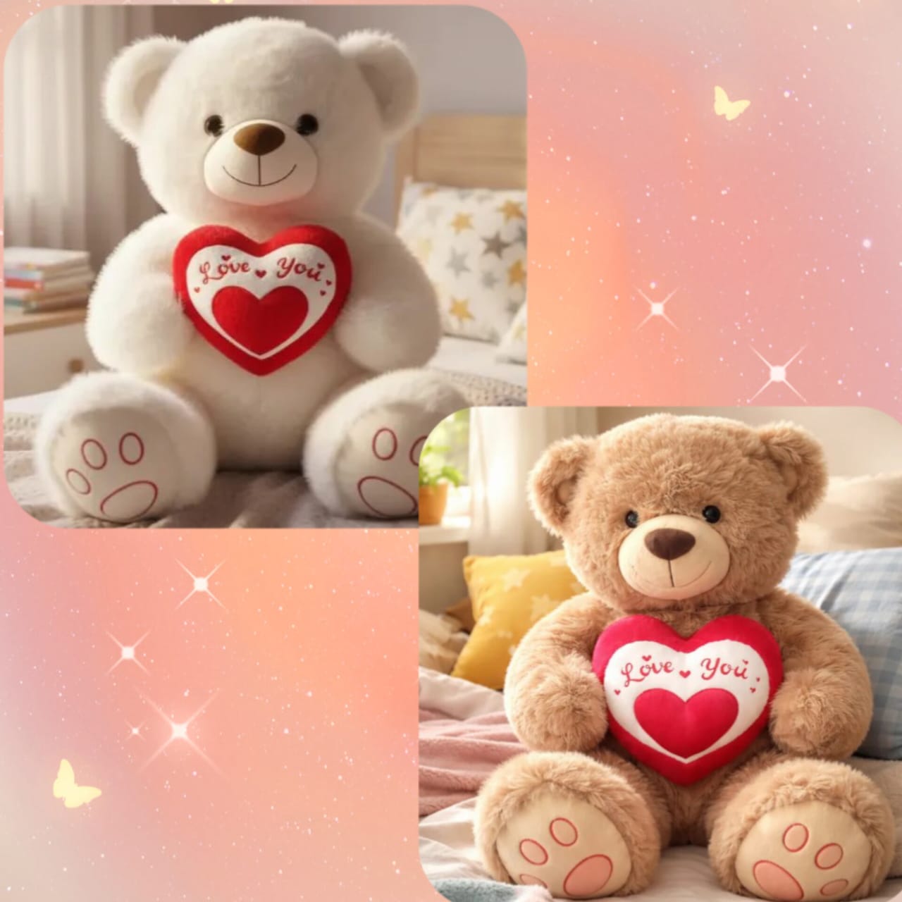 Oso De Peluche Grande Love You