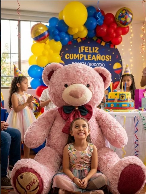 Oso De Peluche Extra Gigante Con Corbatín - Image 7