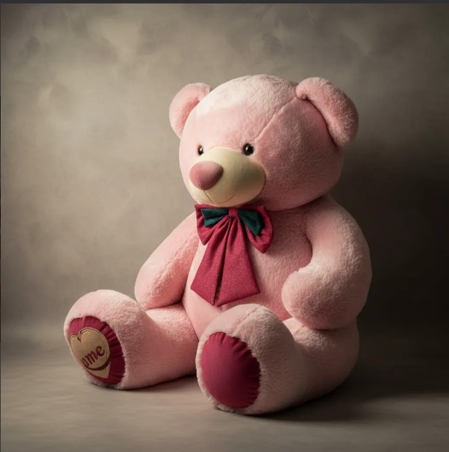 Oso De Peluche Extra Gigante Con Corbatín - Image 5