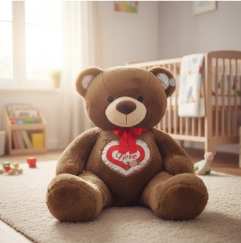 Oso De Peluche Gigante Con Corazón - Image 10