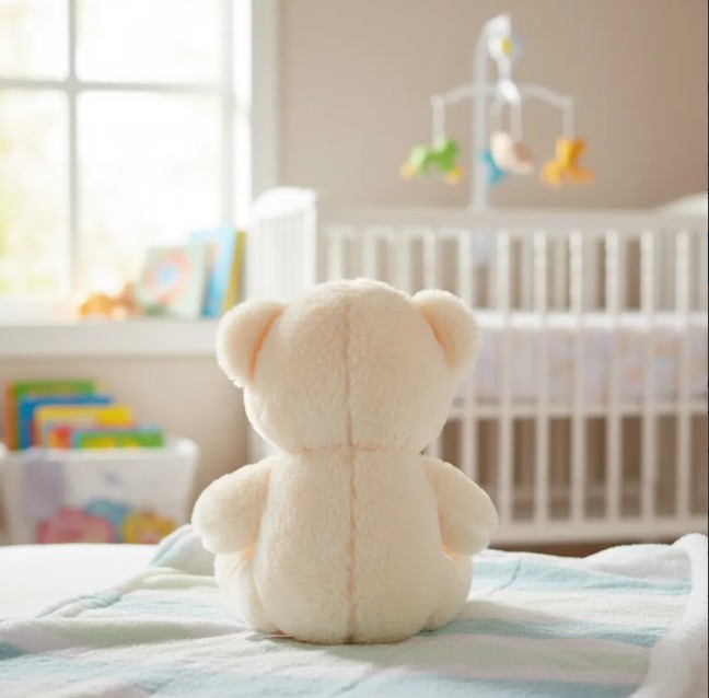 Peluche Oso Suave Y Tierno Con Corazón - Image 4