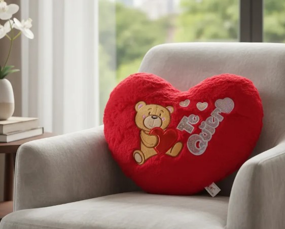 Cojín Corazón Peluche Te Quiero Decorativo - Image 10