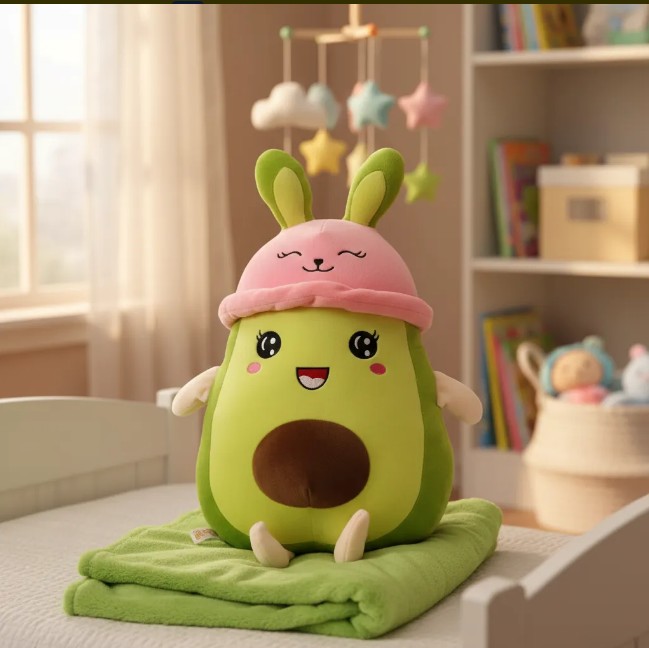 Peluche + Cobija Súper Suave 🧸 Unicornio, Panda y Aguacate ¡El Regalo Perfecto! - Image 5