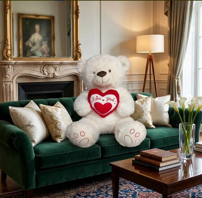 Oso De Peluche Grande Love You - Image 2