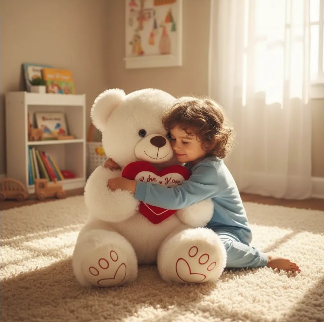 Oso De Peluche Grande Love You - Image 4