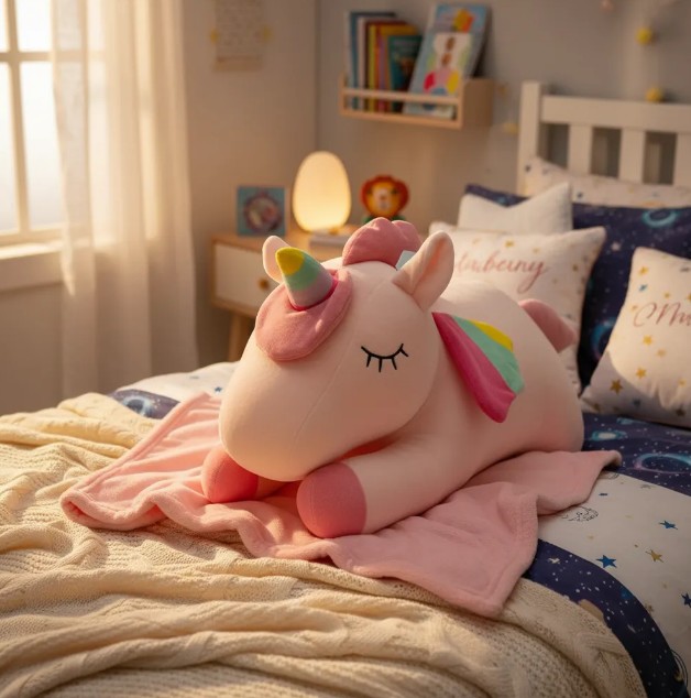 Peluche + Cobija Súper Suave 🧸 Unicornio, Panda y Aguacate ¡El Regalo Perfecto! - Image 11
