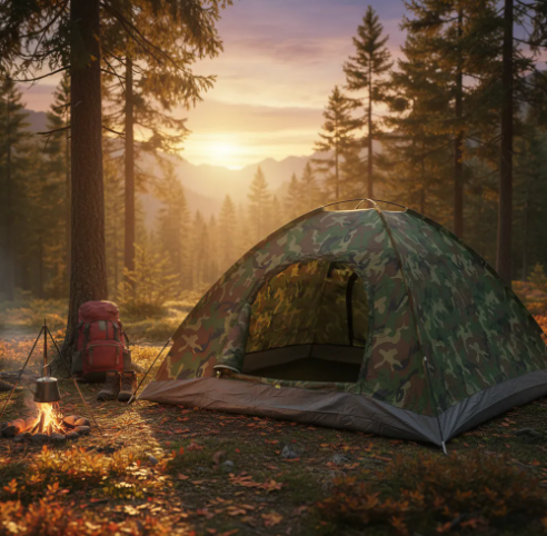 ⛺🌧️ Carpa Camping Impermeable para 4 Personas 🌄🔥 - Image 5