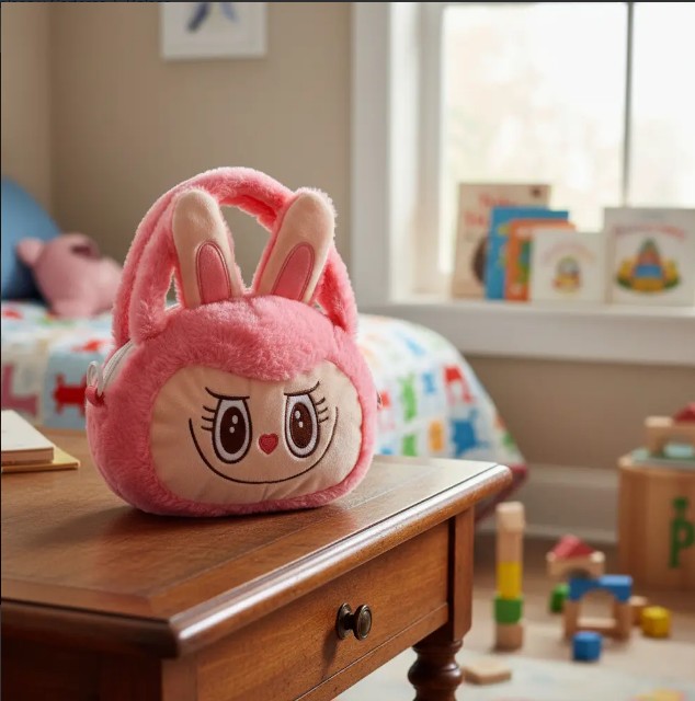 Bolso Cartera De Peluche En Diferentes Colores - Image 13