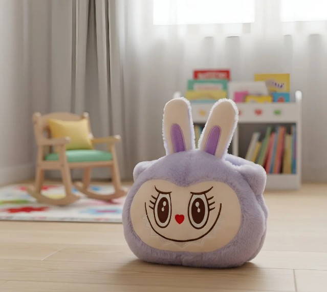 Bolso Cartera De Peluche En Diferentes Colores - Image 3