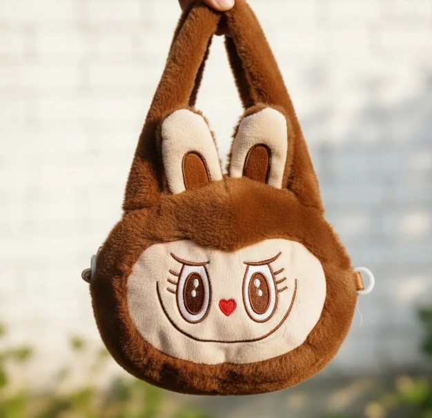 Bolso Cartera De Peluche En Diferentes Colores - Image 7