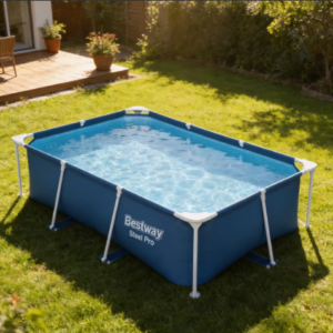 🏊‍♂️💦 Piscina Estructural Bestway Steel Pro 1.7m – Resistente y Fácil de Armar 🌊☀️