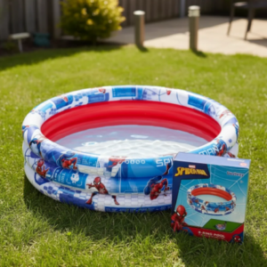 🕷️💦 Piscina Inflable Spider-Man Bestway 122cm Ref 98018 – Infantil 🌊☀️