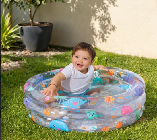 👶💦 Piscina Inflable para Bebé 61cm Wet Set – Infantil Segura 🌊☀️ - Image 3