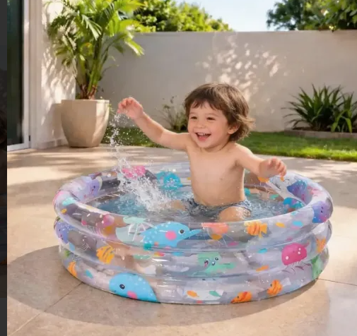 👶💦 Piscina Inflable para Bebé 61cm Wet Set – Infantil Segura 🌊☀️ - Image 12