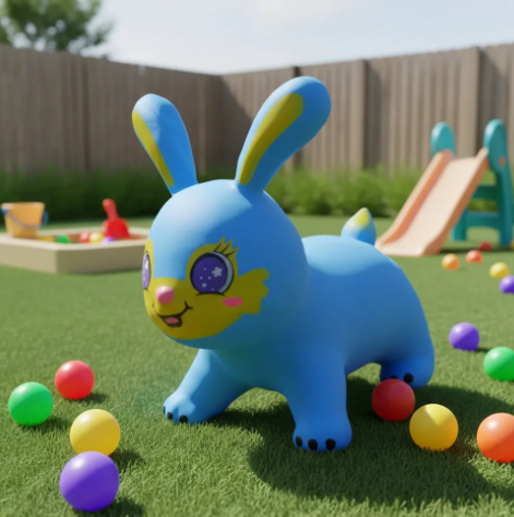 🔥🐰 Conejito Saltarín Inflable Ref-334 – ¡Diversión y Movimiento para Niños! ✨🎉 - Image 23