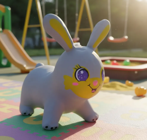 🔥🐰 Conejito Saltarín Inflable Ref-334 – ¡Diversión y Movimiento para Niños! ✨🎉 - Image 12