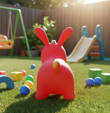 🔥🐰 Conejito Saltarín Inflable Ref-334 – ¡Diversión y Movimiento para Niños! ✨🎉 - Image 4