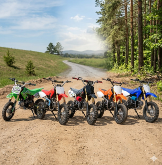 🔥🏍️ Moto Cross 110cc 4 Tiempos – ¡60 Km/h de Pura Adrenalina! 💨⚡ 💥🔥