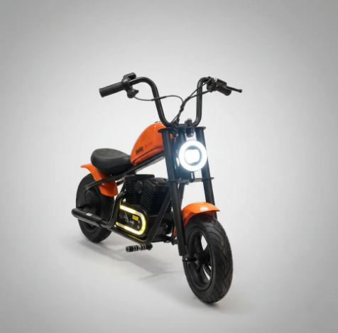🔥🛵 Moto Eléctrica Urbana con Diseño Clásico y Faro LED ⚡✨ 🌆💨