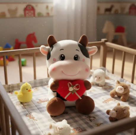 🐮🐑💖 Peluches Granja Encantadores – ¡Ideales Para Ti! 🌾✨ 😍💕 - Image 8