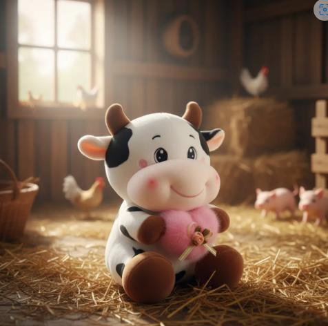 🐮🐑💖 Peluches Granja Encantadores – ¡Ideales Para Ti! 🌾✨ 😍💕 - Image 3