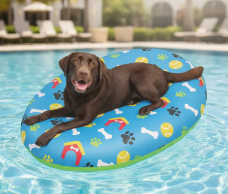🐶🏖️ Flotador Inflable Para Perros Bestway – Diversión en la Piscina 💦☀️ - Image 2
