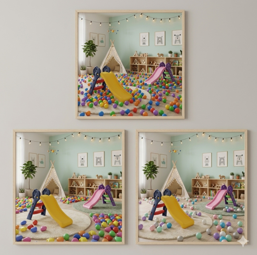 🛝👦👧 Rodadero Infantil Para Niños y Niñas +100 Pelotas 🌈✨