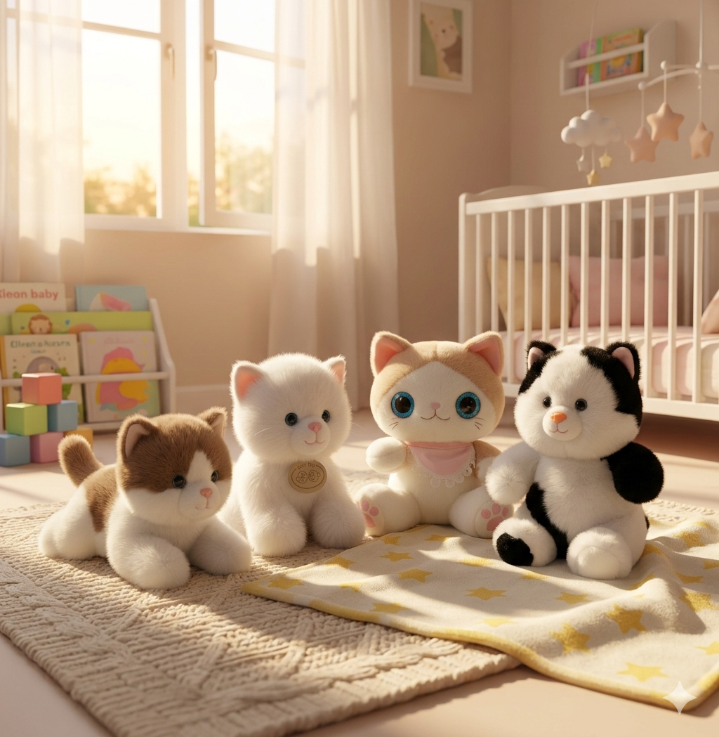 🐱💖 Peluche Gatito Pequeño – Adorable, Suave y Súper Tierno ✨🧸