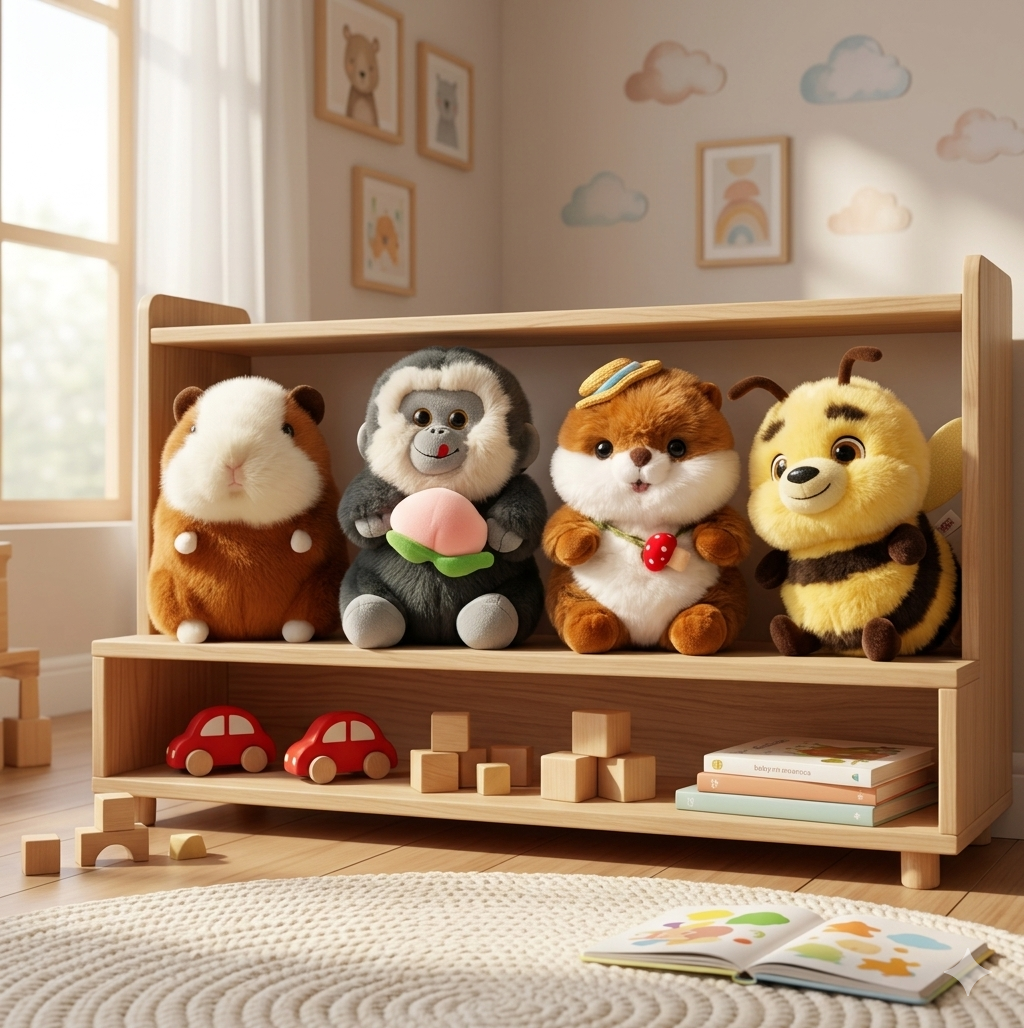 🧸🐒🐝 Peluches Animales Modelos Variados – Súper Tiernos y Suaves 💖✨
