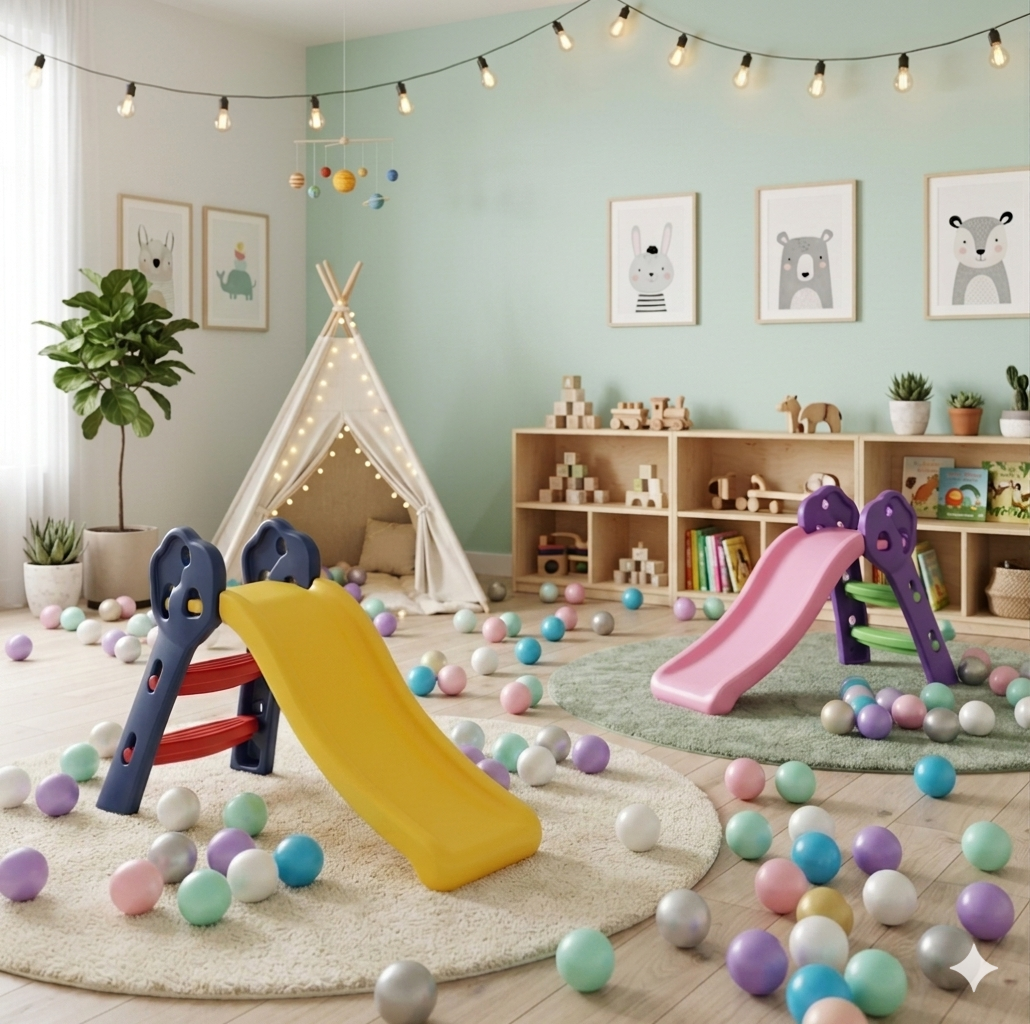 🛝👦👧 Rodadero Infantil Para Niños y Niñas +100 Pelotas 🌈✨ - Image 6