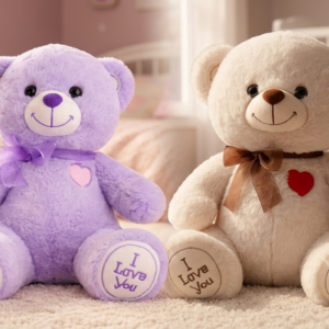 🧸❤️ Oso de Peluche con Corazón “I Love You” ✨💖
