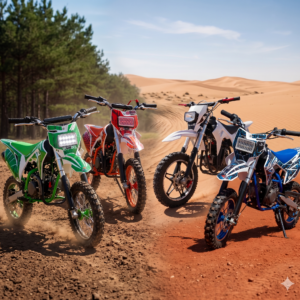 🏍️🔥 Mini Moto Cross Infantil 56CC Gasolina 2 Tiempos Edición 2026 🔥🏍️