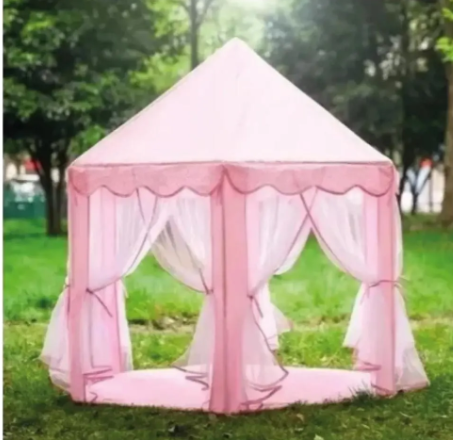 🏰 Carpa Infantil Castillo Velo Princesa Y Príncipe Con 50 Pelotas De Obsequio - Image 2
