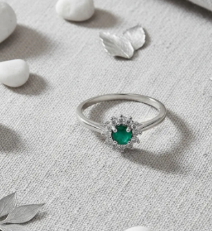 💍☀️ Anillo Sol de Esmeralda Cajuluxe Plata 925 Con Esmeralda✨💚 - Image 7