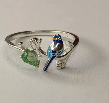💍💚 Anillo Canto Esmeralda Cajuluxe Plata 925 Con Esmeralda✨ - Image 4