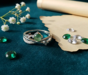 💍⭐ Anillo Estrella Verde Cajuluxe Plata 925 Con Esmeralda✨💚 - Image 8