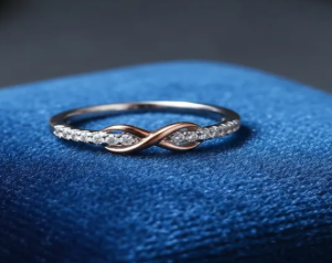 💍✨ Anillo Amor Infinito Cajuluxe Plata 925 Italiana💚