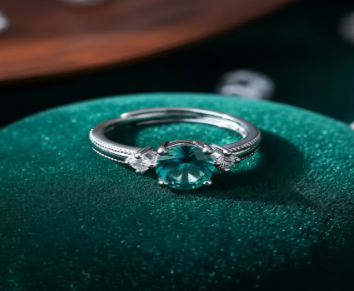 💍✨ Anillo Brillo Imperial Cajuluxe Plata 925 Italiana 💚 - Image 6