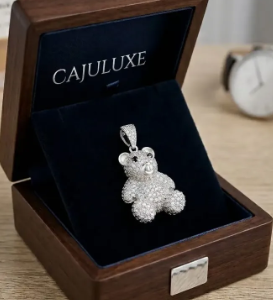 🧸💎 Dije Osito Plata 925 Tierno Y Elegante Cajuluxe ✨