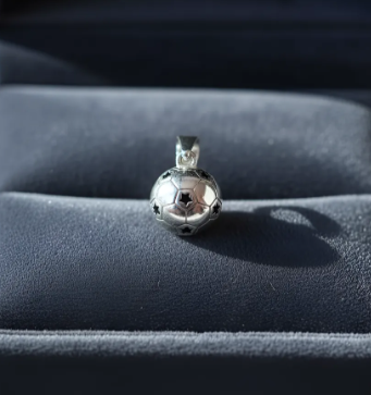 ⚽✨ Dije Colgante Balón En Plata 925 Pulido Cajuluxe ✨ - Image 3