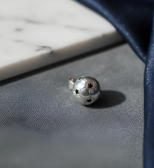⚽✨ Dije Colgante Balón En Plata 925 Pulido Cajuluxe ✨ - Image 2