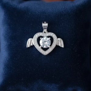 ❤️✨ Dije Corazón De Plata 925 Cajuluxe ✨
