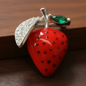 🍓✨ Dije Fresa De Plata 925 Cajuluxe ✨