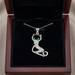 🐱✨ Dije Gato De Plata 925 Cajuluxe ✨