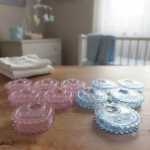 ✨ 12 Recuerdos De Babero Para Baby Shower ¡Hermosos Detalles! ✨🍼👶