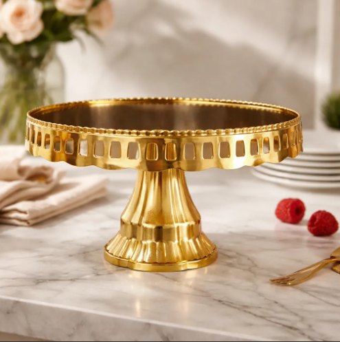 🍰✨ Base Para Postres Tipo Pedestal Dorada – Elegancia Para Tus Celebraciones ✨🍰 - Image 8